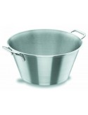 CALDERO 28X13,2CMS. CàNICO 5LTS C/ASAS,  INOX 18/10   LACOR MOD. 50828                                                         