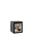 Refrigerador minibar de puerta de cristal