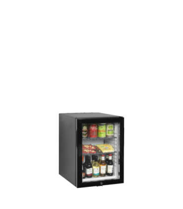 Refrigerador minibar de puerta de cristal