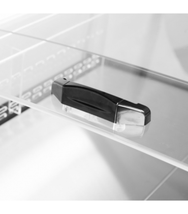 Refrigerador para la venta por impulso color negro