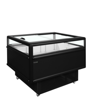 Refrigerador para la venta por impulso color negro