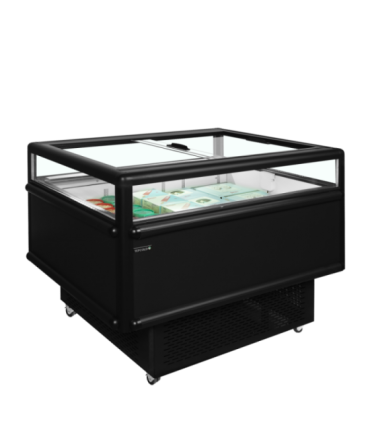 Refrigerador para la venta por impulso color negro
