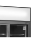 Expositor refrigerado color negro