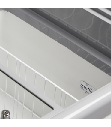 CONGELADOR HORIZONTAL CON TAPAS CORREDERAS CRISTAL PLANO TEFCOLD NIC201SC, MEDIDAS L720 x F630 x A892 MM.