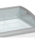 CONGELADOR HORIZONTAL CON TAPAS CORREDERAS CRISTAL CURVO LUZ LED TEFCOLD MOD NIC301SCEB, MEDIDAS L1030 x F650 x A918 MM.