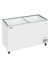 CONGELADOR PARA HELADOS CON TAPAS DE CRISTAL TEFCOLD MOD IC401SC, MEDIDAS  L1300 xF 630 x A 892 mm.