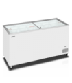 CONGELADOR PARA HELADOS CON TAPAS DE CRISTAL TEFCOLD MOD IC501SC, MEDIDAS 1550 x 630 x 892 MM.