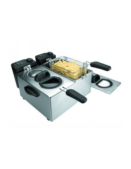 FREIDORA 2X3,5 LTS 4 KW DOMSTICA LACOR MOD. 69170                                                                              