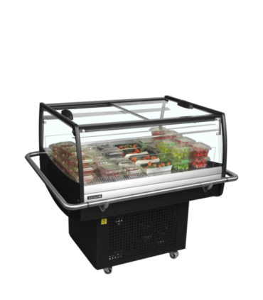 Refrigerador para la venta por impulso color negro