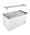 Vitrina expositora para helados