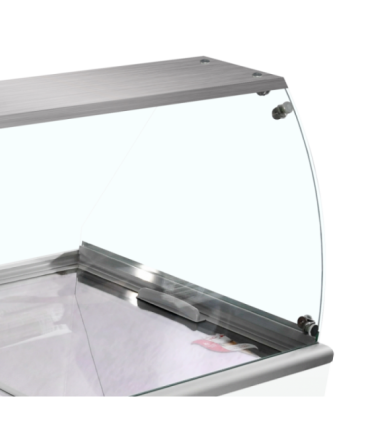 Vitrina expositora para helados