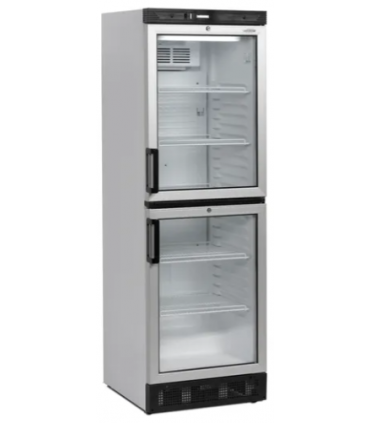 ARMARIO REFRIGERADO PUERTA CRISTAL TEFCOLD 2 MEDIAS PUERTAS MEDIDA L595XF640XA1845mm MODELO FS2380