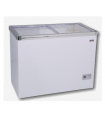 CONGELADOR TAPAS CORREDERAS DE CRISTAL, ROMMER MOD ICE-320D, MEDIDAS A 1165 X F 655 X H 840 MM. GARANTIA 3 AÑOS