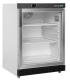 ARMARIO FRIGORÍFICO BLANCO PUERTA DE CRISTAL TEFCOLD MEDIDAS L600xF585xA855 MODELO UR200G
