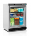 ARMARIO FRIGORÍFICO BLANCO PUERTA DE CRISTAL TEFCOLD MEDIDAS L600xF585xA855 MODELO UR200G