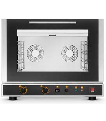 HORNO CONVECCIÓN ELÉCTRICO 4 BANDEJAS 60x40 Ó GN1/1 POTENCIA 5,2+2,5 GRILL KWS MOD. 411 3+G