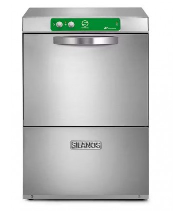 LAVAVAJILLAS INOX. CESTA 45X45 ALTURA ÚTIL 31 CMS SILANOS CON DOSIFICADORES DE JABÓN Y ABRILLANTADORMOD. E-45 JABÓN