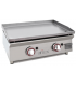 PLANCHA A GAS 2 FUEGO ACERO LAMINADO 6MM 6,4 kWS MOD 60PGL