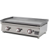 PLANCHA A GAS 3 FUEGO ACERO LAMINADO 6MM 9,6 kWS MOD 80PGL