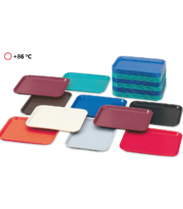 BANDEJA AUTOSERVICIO RECTANGULAR 35.6 X 45.7 MOD 86120 VARIOS COLORES