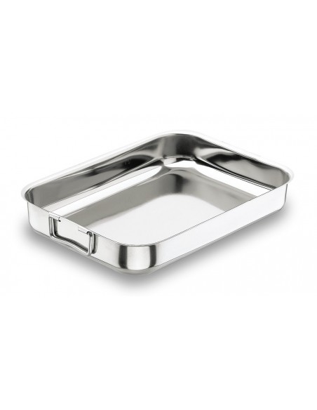 RUSTIDERA 50X36X8,5CMS. ASA ABATIBLE INOX. LACOR MOD. 61550                                                                     