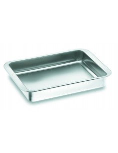 RUSTIDERA  30X21X5,5CMS, INOX. LACOR MOD. 62530                                                                                 