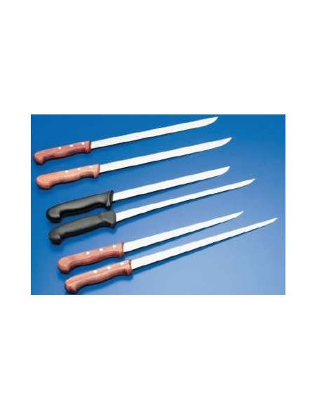 CUCHILLO JAMONERO MANGO INYECTADO 250mm MOD. 0526.250                                                                           