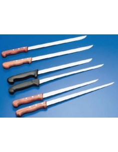 CUCHILLO JAMONERO MANGO INYECTADO 300mm MOD. 0526.300                                                                           