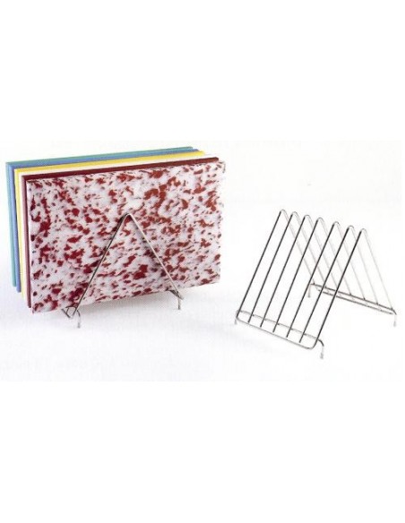 SOPORTE TABLAS POLIETILENO ACERO INOX MAX. 3 CMS MOD SPI-6                                                                      