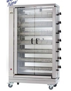 ASADOR GAS 7 ESPADAS 42 POLLOS ESPECIAL POLLO ABIERTO  MCM MOD 7EG                                                              