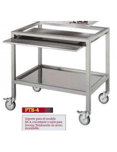 MESA PARA HORNO BA-4 ACERO INOX. MOD. PTB-4                                                                                     