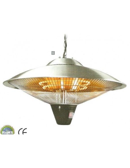 ESTUFA ELCTRICA COLGAR ACERO INOX 900/1200/1500W 230V MOD. 69421                                                               