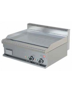 PLANCHA CROMO 2 FUEGOS 2x2,7 KWS. ELCTRICA 60X60CMS ACERO INOX MOD PEC2-6060                                                   