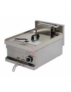 FREIDORA ELECTRICA 8 LITROS 7,5 KWS 40X60CMS ACERO INOX MOD FE1-4060                                                            