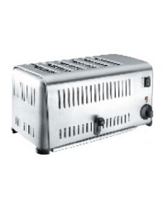 TOSTADORA BUFFET INOX 6 RANURAS LACOR MOD. 69294                                                                                