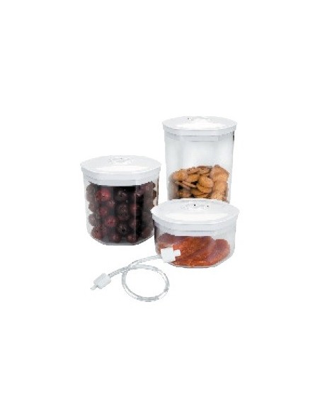 SET 3 BOTES VACIO HOGAR + ADAPTADOR LACOR MOD. 69051                                                                            