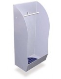 URINARIO INDIVIDUAL EN ACERO INOX. MEDIDAS A335XF217XH670MM MOD 065002                                                          