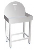 CENICERO CON SOPORTE Y DEPàSITO ARENA ACERO INOX MOD. 080650                                                                    