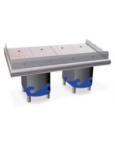 MOSTRADOR DE PESCADERÖA DE 1950X950X1045 MM. FRICOSMOS REF. 74440                                                               
