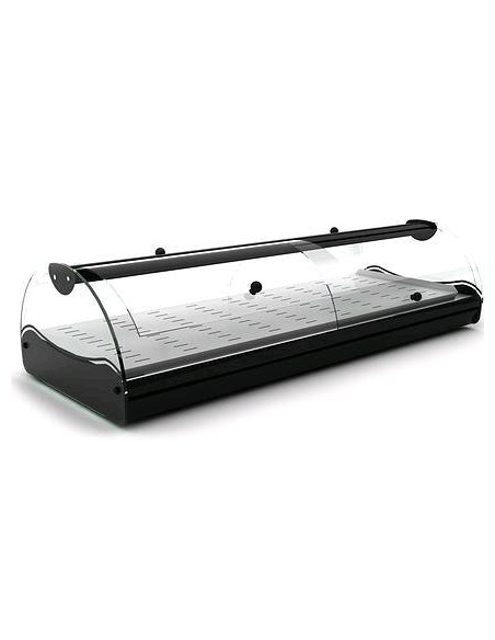 VITRINA CALIENTE SELF SERVICE  SAHARA "CALOR SECO" CON LUZ MEDIDAS A1190XF395X270MM MOD. SHSS6L                                 