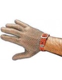 GUANTE MALLA COLOR ROJO, TALLA  M  MEDIA, FRICOSMOS REF.448606                                                                  