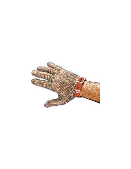 GUANTE MALLA COLOR ROJO, TALLA  M  MEDIA, FRICOSMOS REF.448606                                                                  