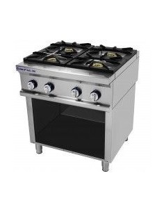 COCINA FONDO 750 REPAGAS 4 FUEGOS CON MUEBLE MOD. CG-740/M LC+S87                                                               