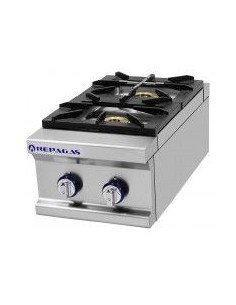 COCINA FONDO 900 REPAGAS 2 FUEGOS ENCIMERA MOD. CG-920/M LC                                                                     