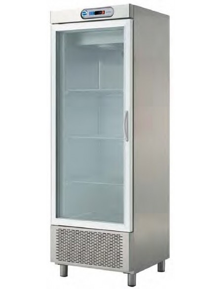 ARMARIO 600 LITROS FRIGORÖFICO 1 PUERTA CRISTAL A693XF728XH2067MM MOD APS-701-C                                                 