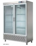ARMARIO 1200 LITROS FRIGORÖFICO 2 PUERTA CRISTAL  A1388XF728XH2067MM MOD APS-1402-C                                             