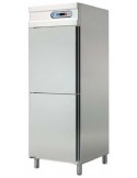 ARMARIO 700 LITROS GN2/1 CONGELADOR INOX 2x1/2 PUERTAS MOD ANG-712                                                              