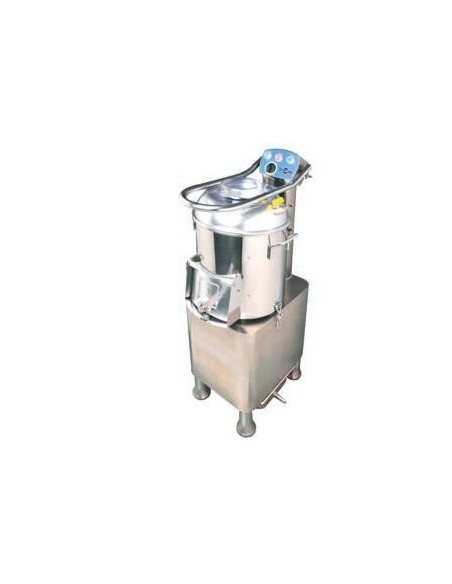 PELADORA PATATAS Y LAVAMEJILLONES  DE 15 KGS PRODUCCIàN 300 KGS/H. ACERO INOX. MOD. PF-15+MOL