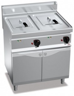 FREIDORA 18+18 LITROS ELECTRICA 2x13,5 KWS 400V A800XF700XH900MM BERTOïS MOD E7F18-8M                                            FREIDORA 18+18 LITROS ELECTRICA 2x13,5 KWS 400V A800XF700XH900MM BERTOïS MOD E7F18-8M