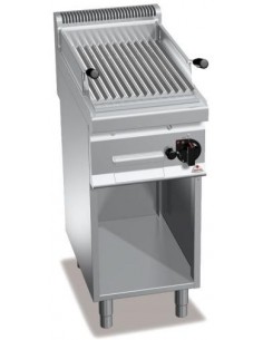 BARBACOA PARRILLA A GAS CON MUEBLE 400X900X900MM BERTO`S MOD G9PL40M                                                            